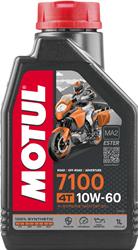 Engine Oil, 7100 4T Motorcycle, Synthetic, 10W60, 1 Liter, Each