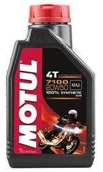 Engine Oil, 7100 4T Motorcycle, Synthetic, 20W50, 1 Liter, Set of 12