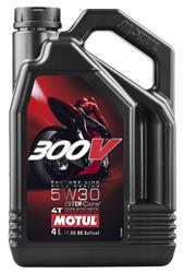 Engine Oil, 300V Factory Line Road Racing Oil, 5W30, Synthetic, 4 liters, Each