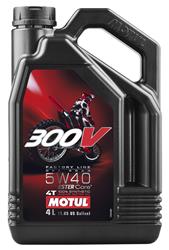 Engine Oil, RACING ENGINE OIL (ESTER CORE), 300V FL OFF ROAD 5W40 4X4L