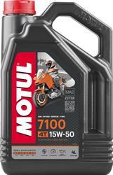 Engine Oil, 7100 4T, Synthetic, 4 Liter, Each