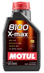 Engine Oil, 8100 X-max, 0W40, 1 liter, Synthetic, Set of 12