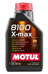 Engine Oil, 8100 X-Max, Synthetic, 0W40, 1 Liter, Each