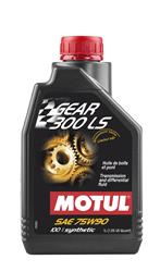 Gear Lube, Gear 300 LS Oil, Synthetic, 75W90, 1 Liter, Each