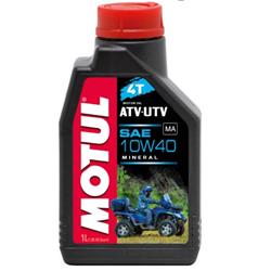 Engine Oil, 4T ATV-UTV, Mineral, 10W40, 1 Liter, Set of 12