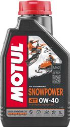 SNOWMOBILE ENGINE OIL, SNOWPOWER 4T 0W40 12x1L