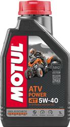 Engine Oil, 4T ATV Power, Synthetic, 5W40, 1 Liter, Each