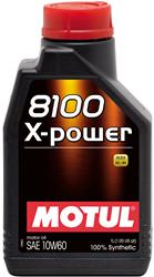 Engine Oil, 8100 X-Power, Synthetic, 10W60, 1 Liter, Set of 12