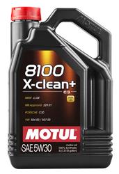 Engine Oil, 8100 X-CLEAN + 5W30 - 5L - Synthetic Engine Oil