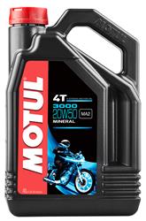 Engine Oil, Performance Mineral 4-Stroke Engine Oil, 3000 20W50 4T 4x4L, Case of 4