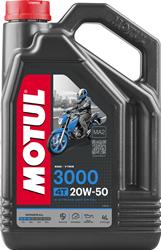 Engine Oil, Performance Mineral 4-Stroke Engine Oil, 3000 20W50 4T 4x4L