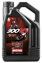 Engine Oil, RACING ENGINE OIL (ESTER CORE), 300V² FL RR OR 10W50 4X4L NEW, Case of 4