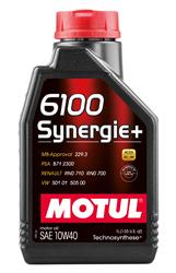 Engine Oil, 6100 Synergie, Semi-Synthetic, 10W40, 1 Liter, Each