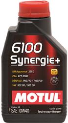 Engine Oil, 6100 Synergie, Semi-Synthetic, 10W40, 1 Liter, Set of 12