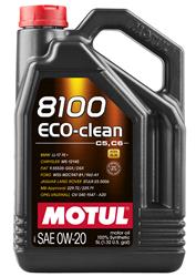 Oil, 8100 ECO-CLEAN 0W20 5L, Each