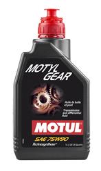 Gear Oil, Transmission Fluid, Gear Oils, and Hydraulic Fluid, MOTYLGEAR 75W90 12X1L, Case of 12