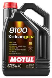 Engine Oil, 8100 X-Clean Gen 2 Oil, 5W40, Synthetic, 4 liter, Each