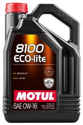 Oil, 8100 ECO-LITE 0W-16 5L, Each