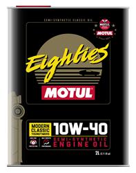 Engine Oil, Classic Eighties, Semi-Synthetic, 10W40, 2 Liters, Set of 10