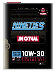 Engine Oil, Classic Nineties, Semi-Synthetic, 10W30, 2 Liters, Set of 10