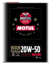 Engine Oil, Classic, Mineral, 20W50, 2 Liters, Each