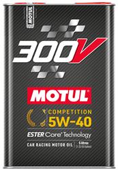 Racing Engine Oils, 300V COMPETITION 5W-40 4X5L