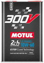 Engine Oil, 300V Synthetic Le Mans Oil, 10W60, Synthetic, 5 liters, Each