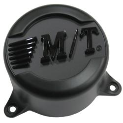 Wheel Center Caps, Classic Baja Lock, Bolt-On, Closed, Plastic, Matte Back, Each