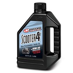 Engine Oil, Scooter 4T, Powersports, Synthetic, 10W40, One Liter, 4-Cycle, Each