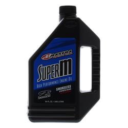 Motor Oil, Super M, Pre-Mix, Powersports, Semi-Synthetic, 64 oz., 2-Cycle, Each