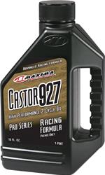 Motor Oil, Castor 927, Pre-Mix, Powersports, Mineral, 16 oz., 2-Cycle, Each