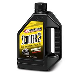 Motor Oil, Scooter 2T, Powersports, Mineral, One Liter, 2-Cycle, Each