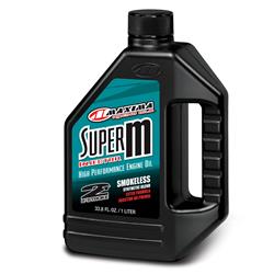 Injector Oil, Super M, Powersports, Semi-Synthetic, One Liter, 2-Cycle, Each