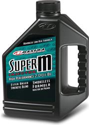 Injector Oil, Super M, Powersports, Semi-Synthetic, One Gallon, 2-Cycle, Each