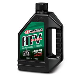 Engine Oil, ATV Premium 4T, Powersports, Mineral, 10W40, One Liter, 4-Cycle, Each