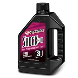 Racing Shock Fluid, Mineral, 3W, Light, 1 Liter, Each