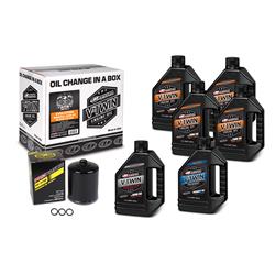 Motor Oil Change Kit, V-Twin Oil Full Change, Canister Style Oil Filter, Black, 6 qts. 20W50 Motor Oil, Harley-Davidson®, Kit