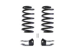 Lowering Springs, Rear, Coil, Gray Powdercoated, 4 in Drop, GMC, Kit