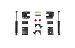 Suspension Lowering Kit, Adjustable Flip Kits, Front Shocks, Rear Shocks, 6 in. Rear, Chevy, GMC, Kit