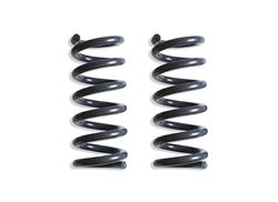 Lowering Springs, Front, Gray Powdercoated, 2 in. Drop, Chevy, GMC, V6, Pair