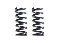 Lowering Springs, Front, Gray Powdercoated, 2 in. Drop, Chevy, GMC, V8, Pair