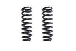 Lowering Springs, Front, Gray Powdercoated, 1 in. Drop, Ford, Pair