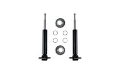 Lowering Struts, Adjustable, Twin-Tube, Gas Charged, Black Powdercoated, Cadillac, Chevrolet, GMC, Pair