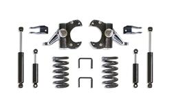 Suspension Lowering Kit, Front Coil Spring and Spindle, Rear Flip Kit, 5 in. Front Drop, 5 in. Rear Drop, Chevy, Kit