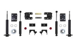 Suspension Lowering Kit, Front Lowering Strut, Rear Flip Kit, 3 in. Front Drop, 5 in. Rear Drop, Chevy, GMC, Kit