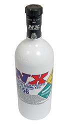 Nitrous Bottle; 16 oz.; w/Motorcycle Valve