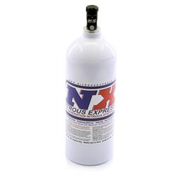 Nitrous Bottle; 5 lb.; w/Motorcycle Chrome Valve