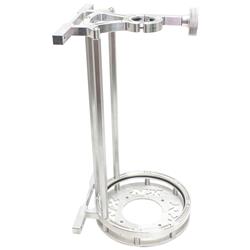 Nitrous Oxide Bottle Bracket, Stand up Billet Bottle Bracket for 15lb Bottle (Flat Mount)