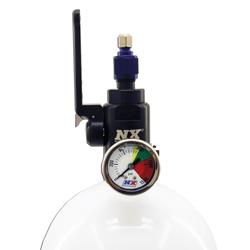 Nitrous Bottle, 15 lbs., Aluminum, White, Each