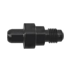Bottle Nipple, Nitrous Oxide, Aluminum, Black Anodized, -4 AN, Each